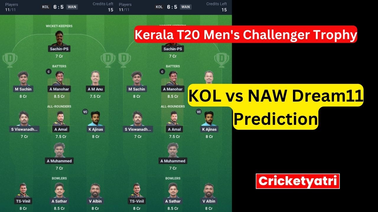 KOL vs NAW Dream11