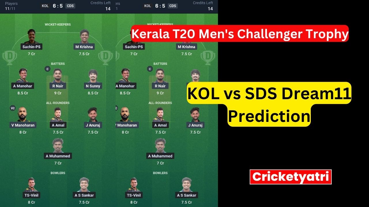 KOL vs SDS Dream11