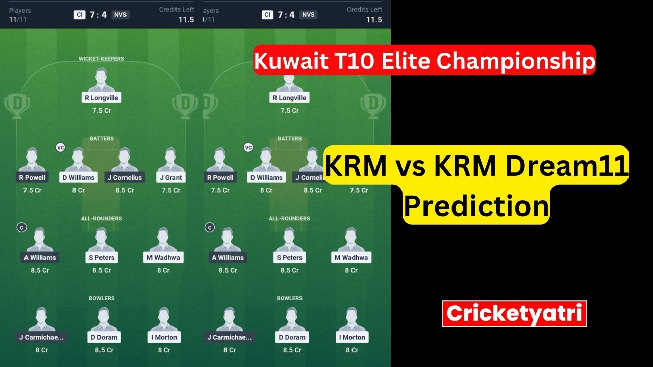KRM vs KRM Dream11
