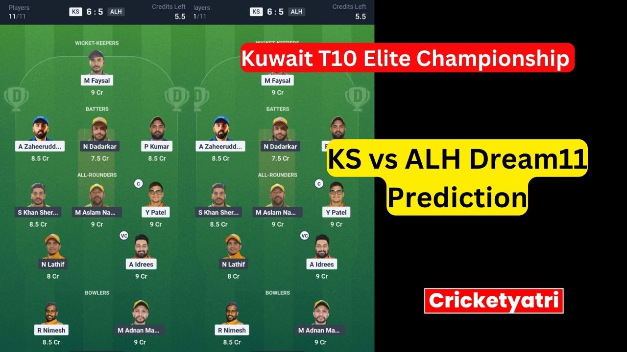 KS vs ALH Dream11