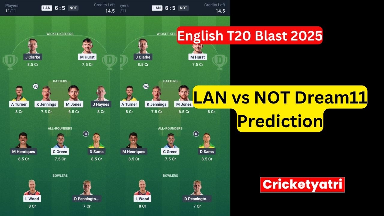 LAN vs NOT Dream11