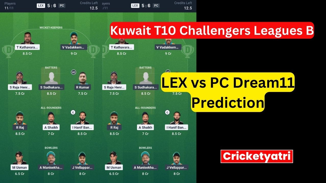 LEX vs PC Dream11