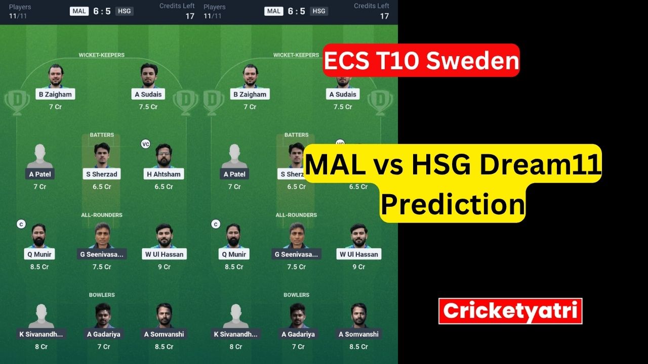 MAL vs HSG Dream11