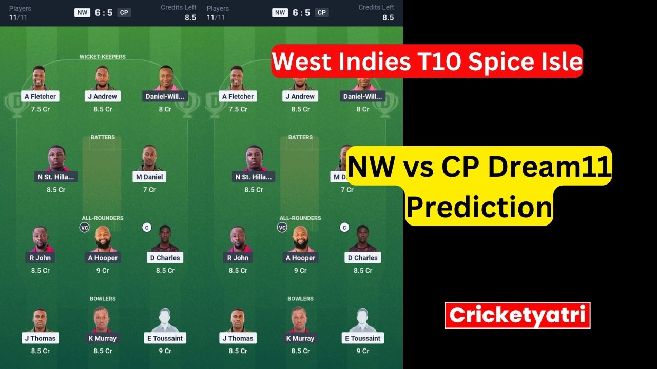 NW vs CP Dream11
