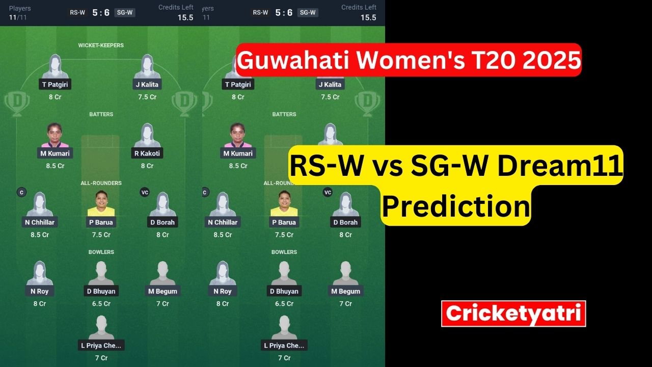 RS-W vs SG-W Dream11