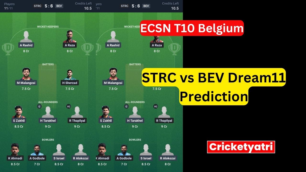 STRC vs BEV Dream11