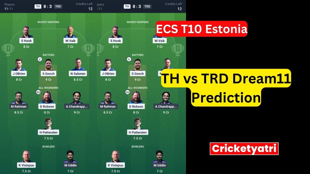 TH vs TRD Dream11