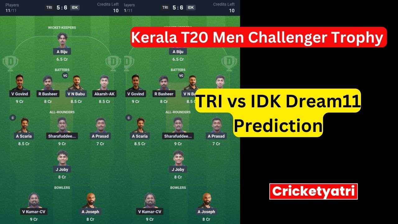 TRI vs IDK Dream11