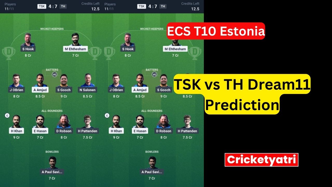 TSK vs TH Dream11