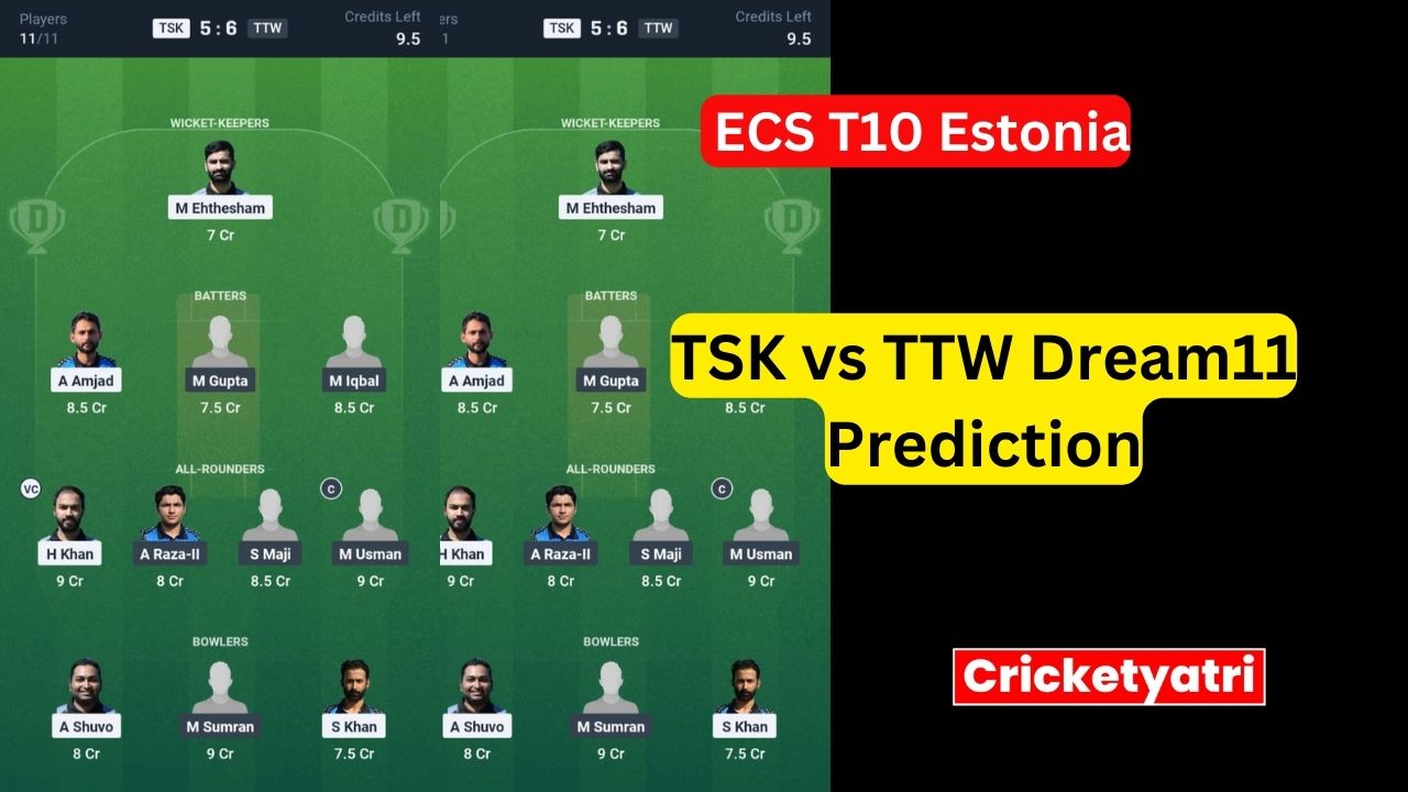 TSK vs TTW Dream11