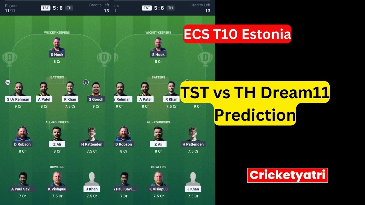 TST vs TH Dream11