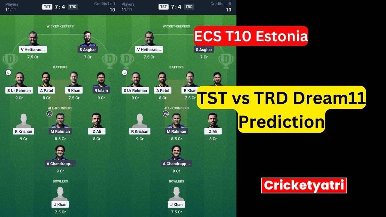 TST vs TRD Dream11