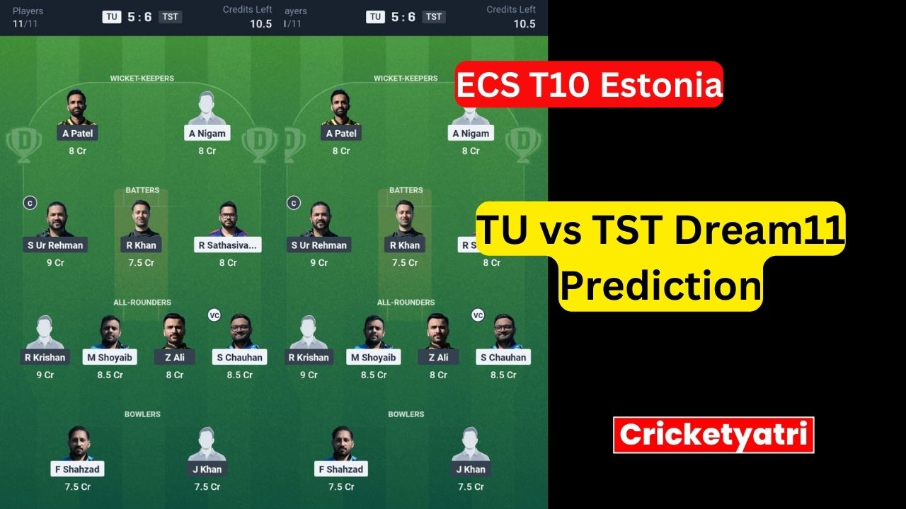 TU vs TST Dream11