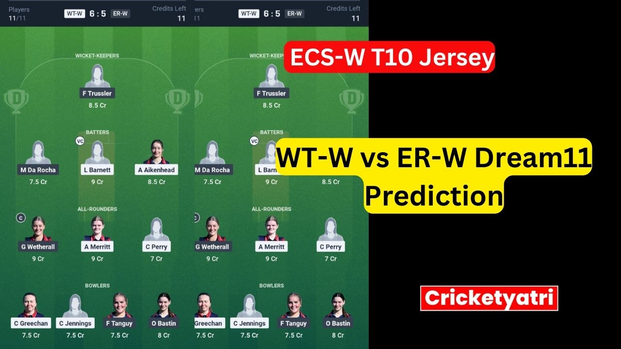 WT-W vs ER-W Dream11