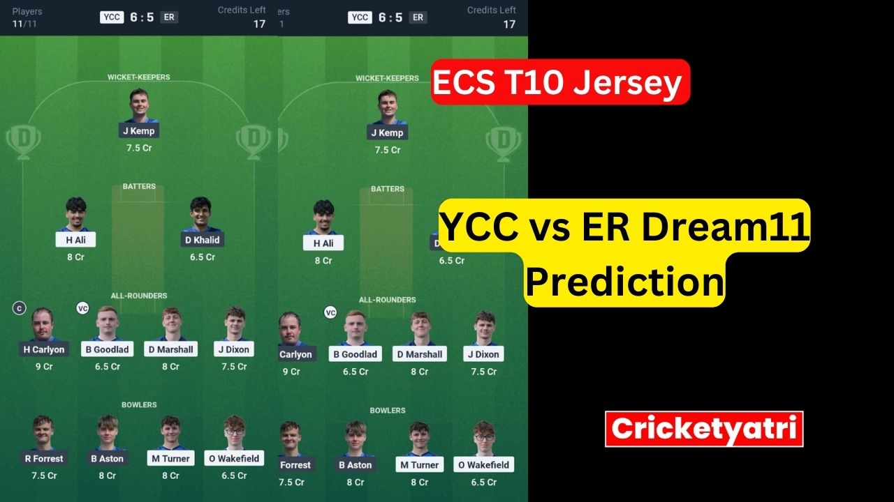 YCC vs ER Dream11