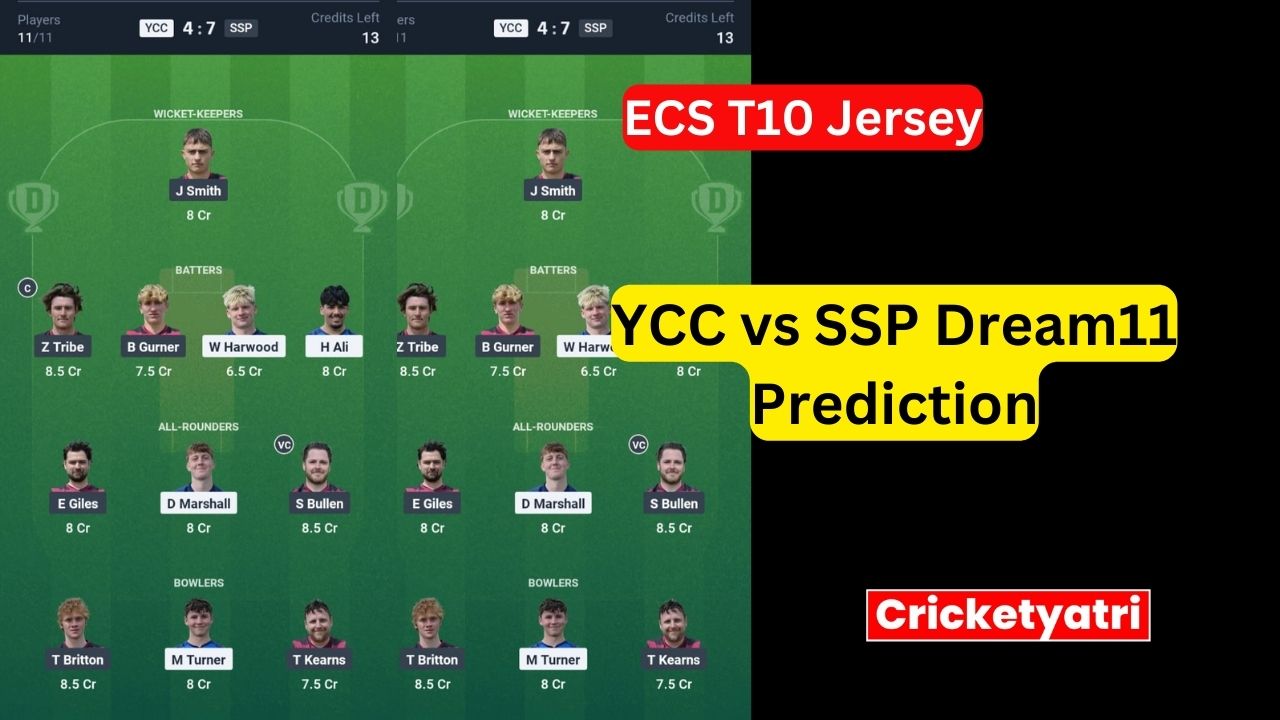 YCC vs SSP Dream11