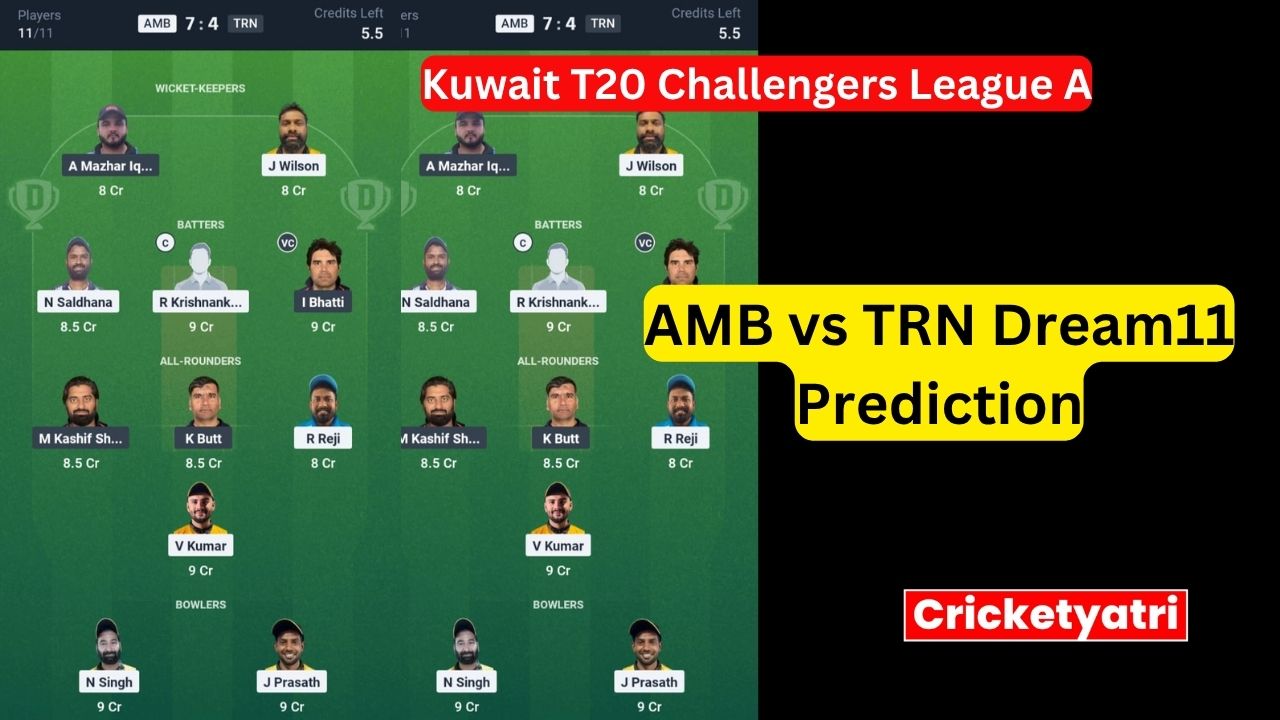 AMB vs TRN Dream11