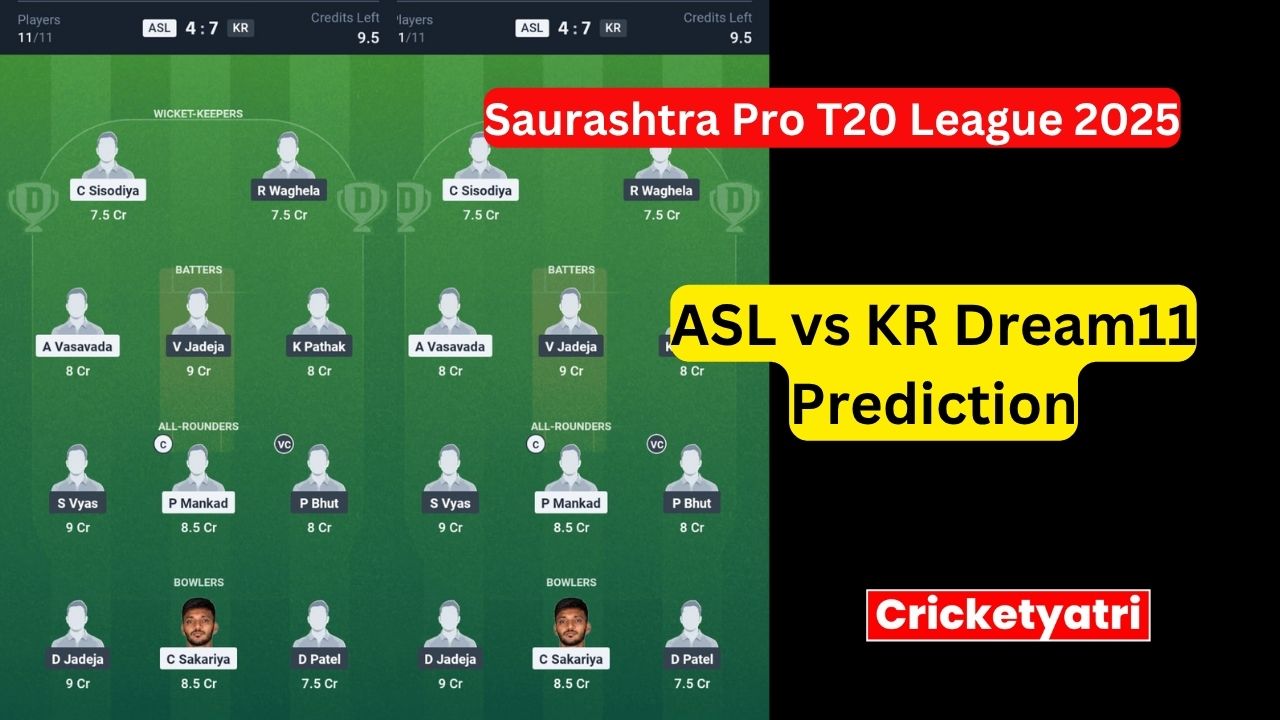 ASL vs KR Dream11