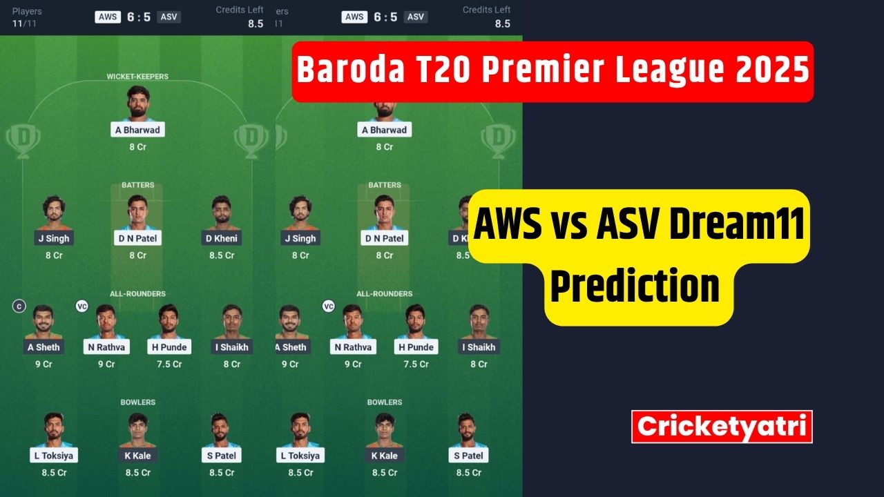 AWS vs ASV Dream11