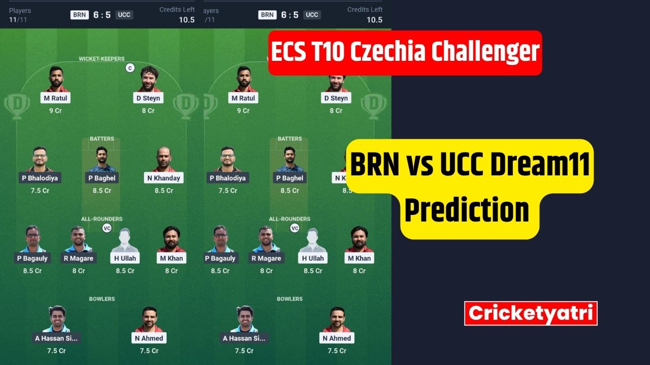 BRN vs UCC Dream11