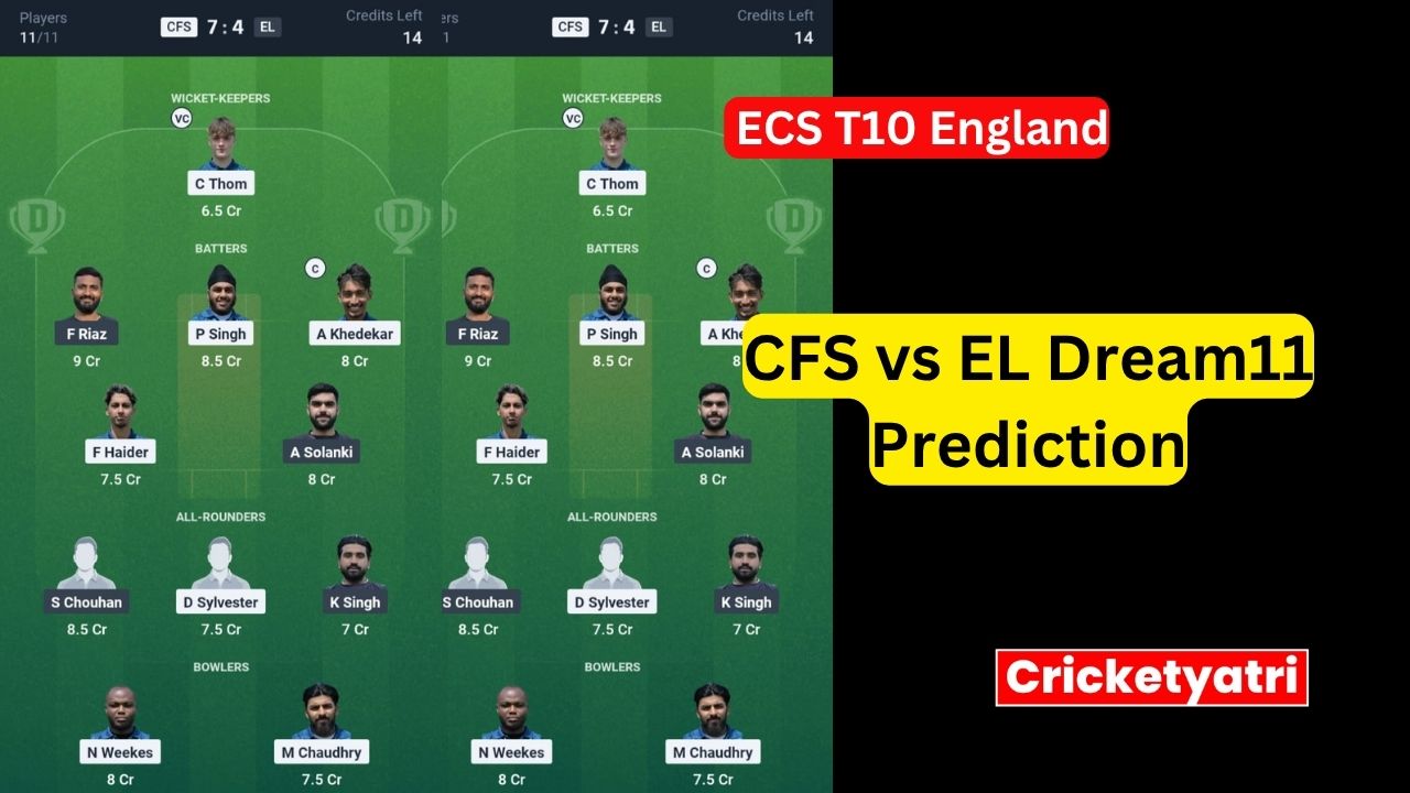 CFS vs EL Dream11