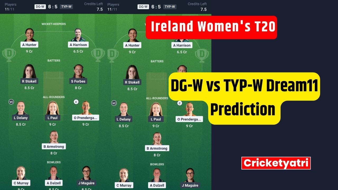 DG-W vs TYP-W Dream11