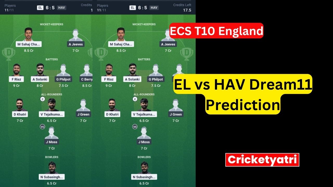 EL vs HAV Dream11
