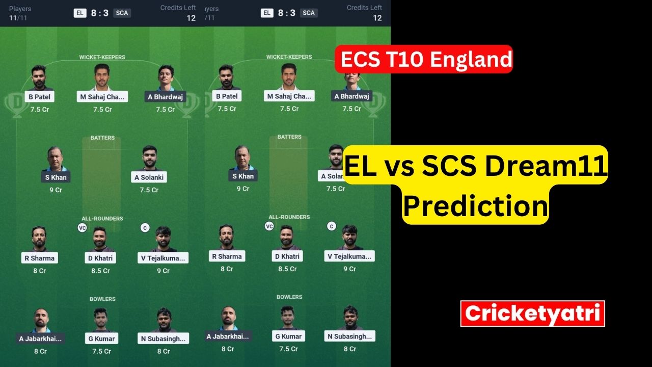EL vs SCS Dream11