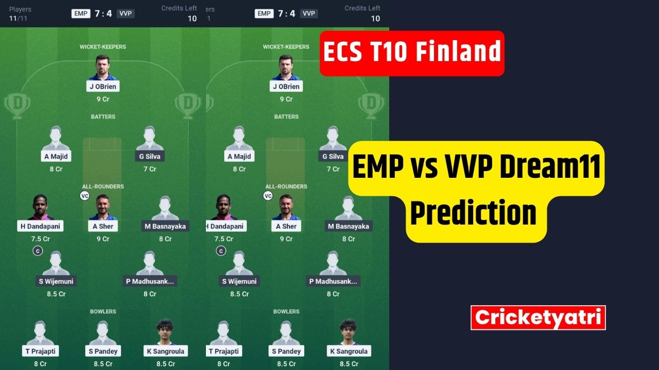 EMP vs VVP Dream11