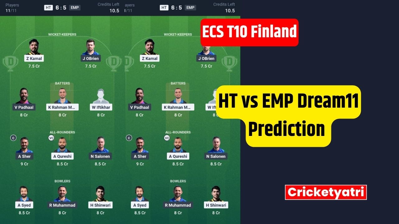 HT vs EMP Dream11
