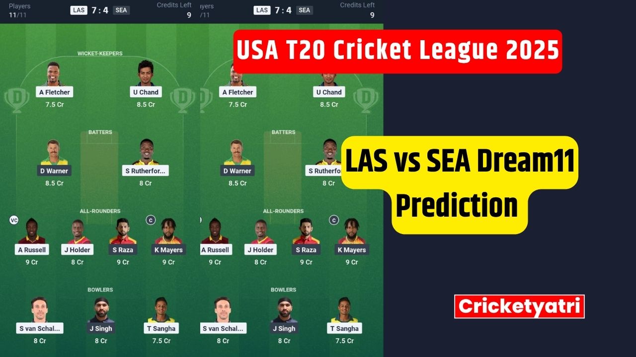 LAS vs SEA Dream11
