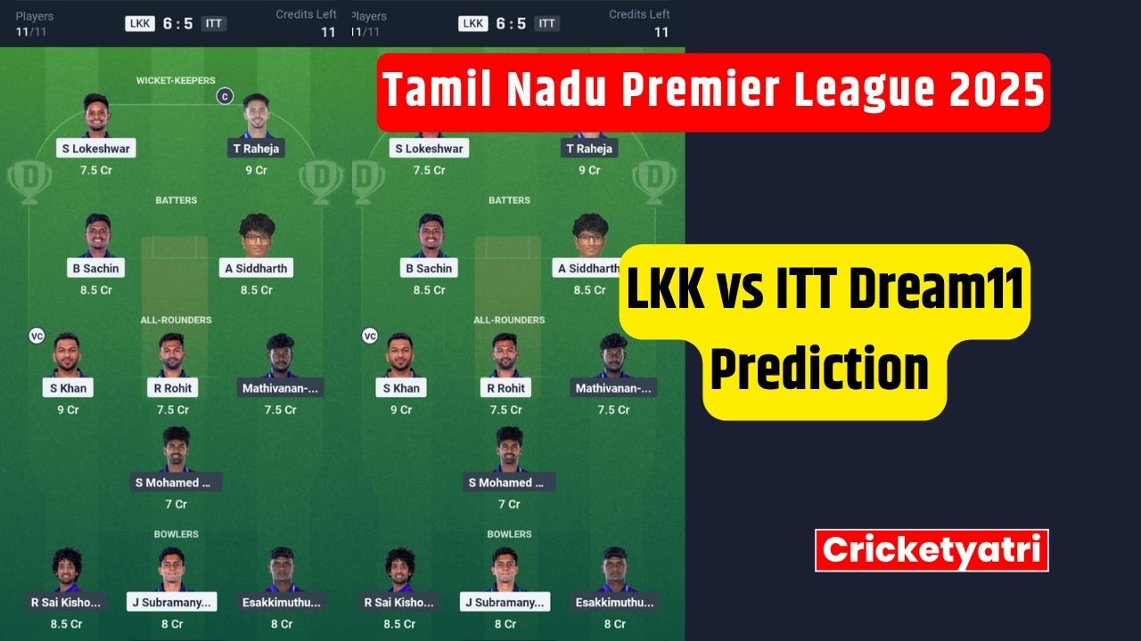 LKK vs ITT Dream11