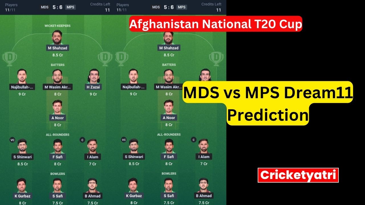 MDS vs MPS Dream11