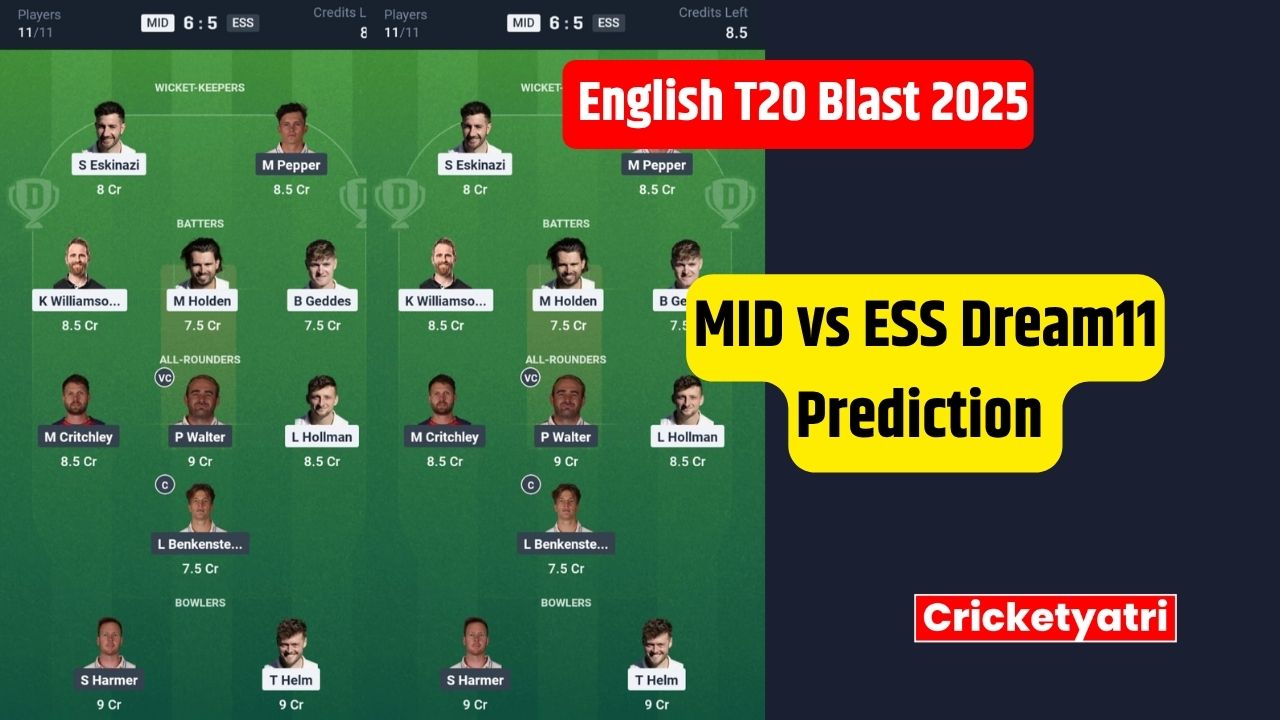 MID vs ESS Dream11