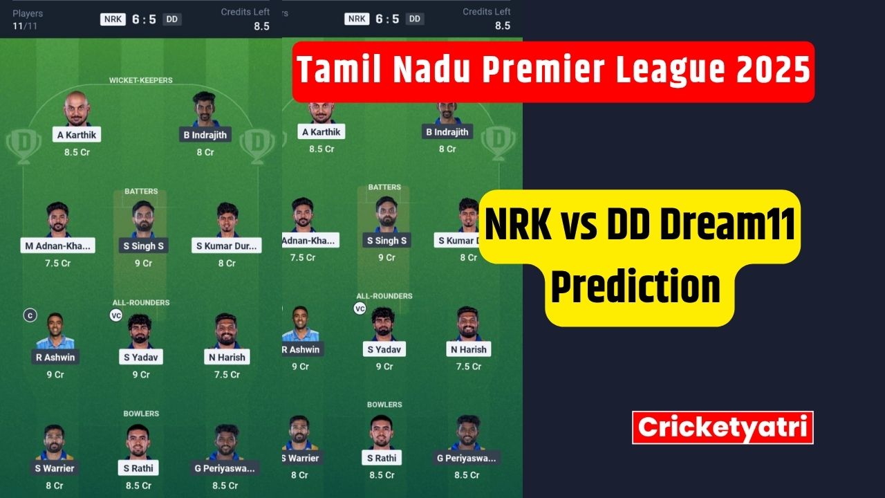 NRK vs DD Dream11
