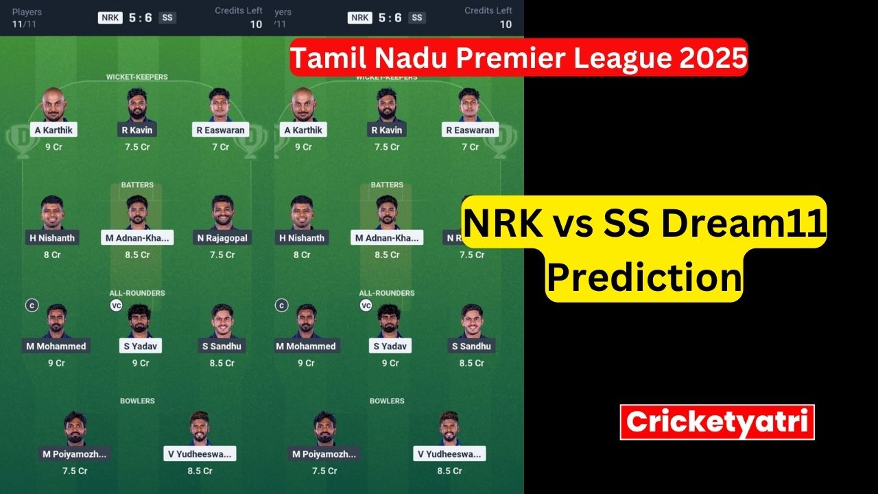 NRK vs SS Dream11