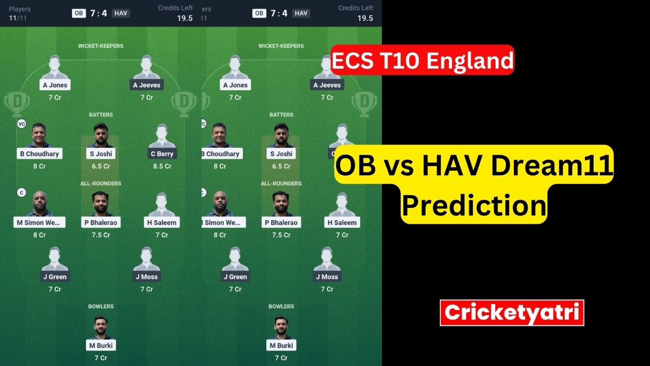 OB vs HAV Dream11