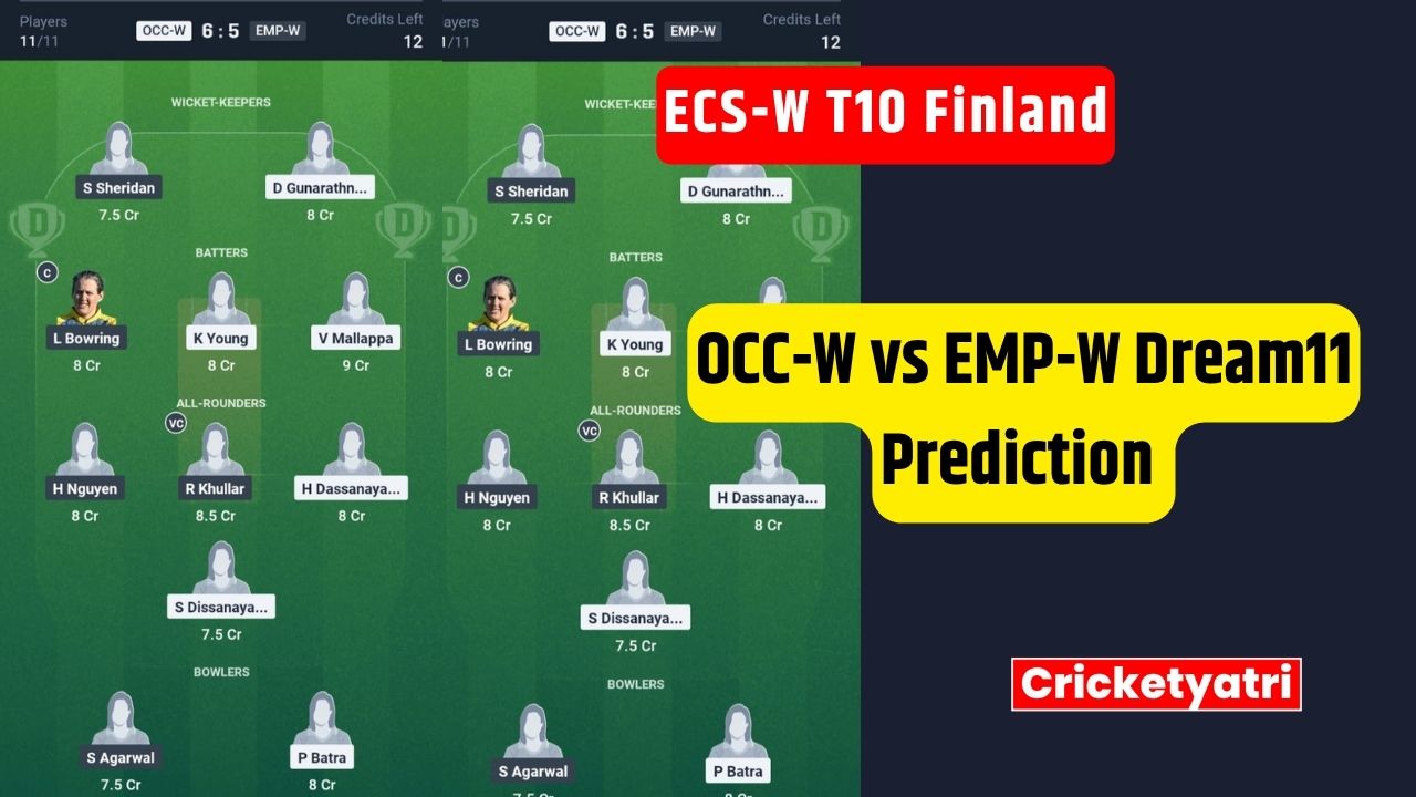 OCC-W vs EMP-W Dream11