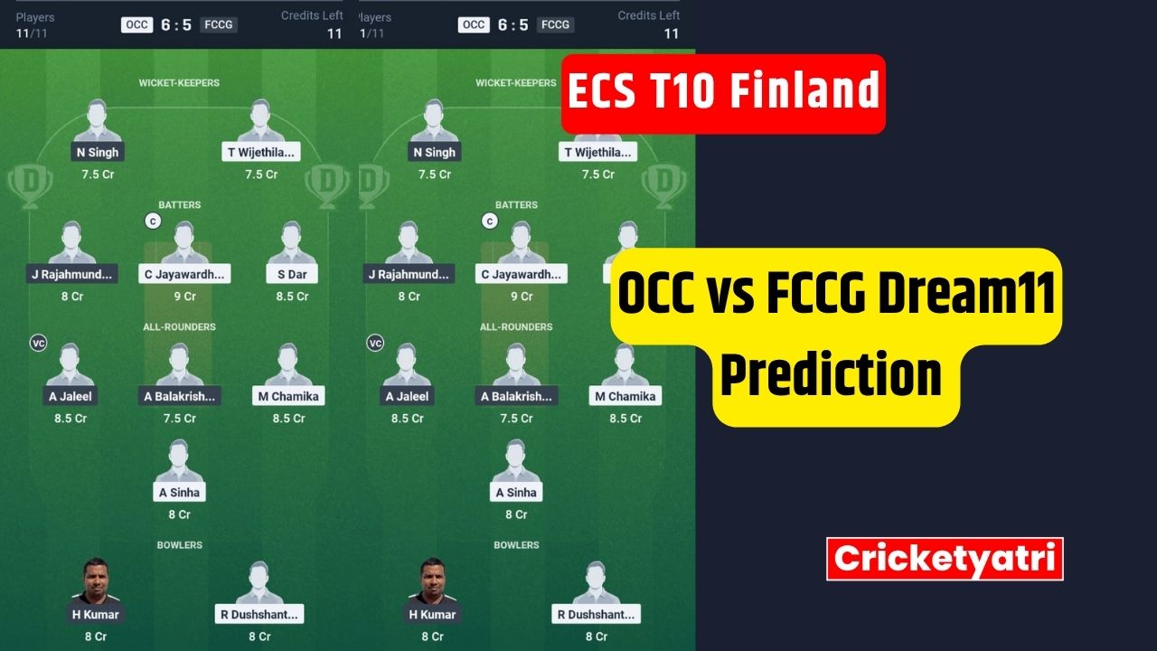 OCC vs FCCG Dream11
