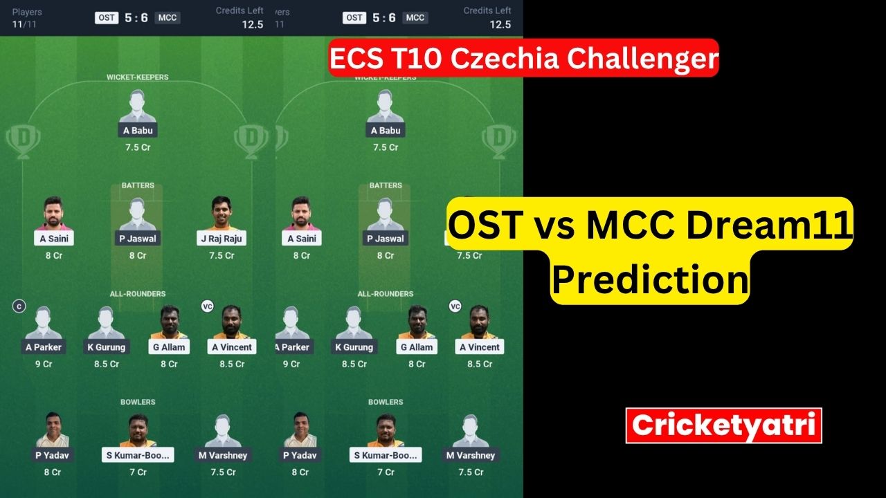 OST vs MCC Dream11