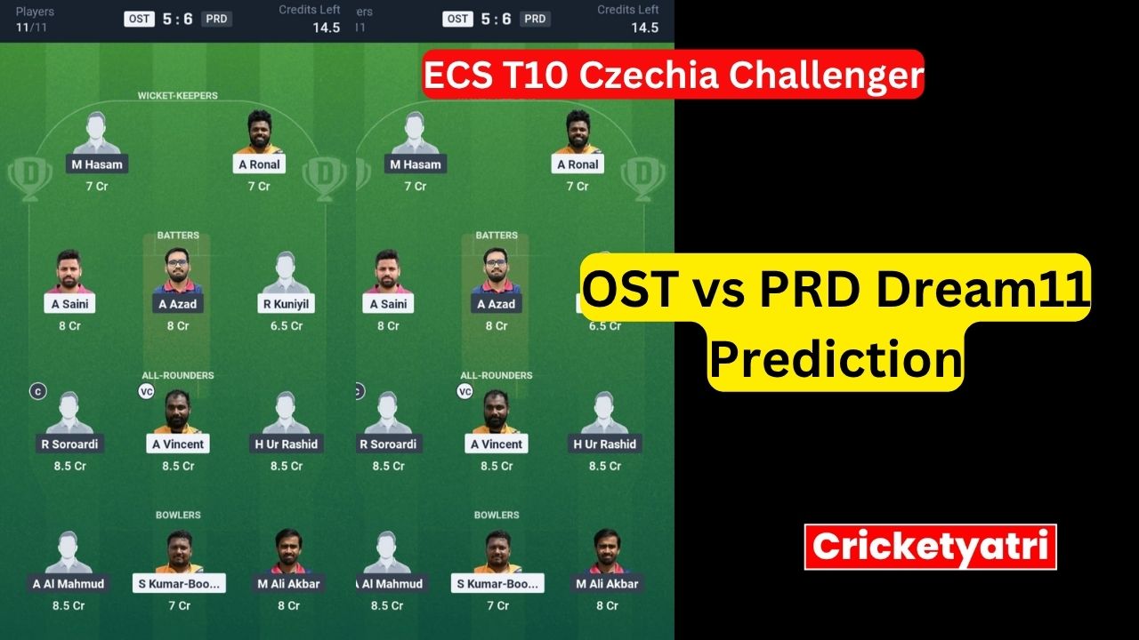 OST vs PRD Dream11
