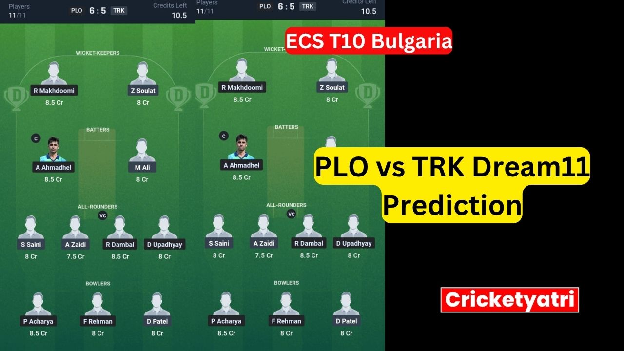 PLO vs TRK Dream11