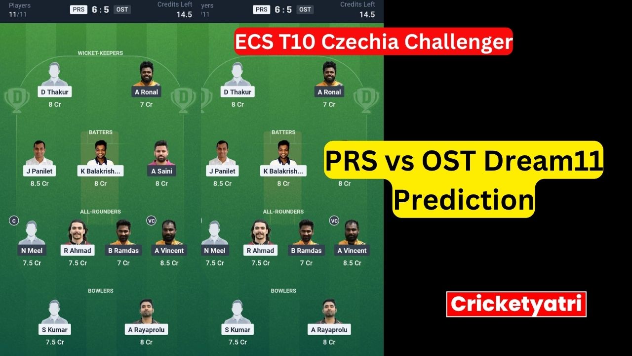 PRS vs OST Dream11