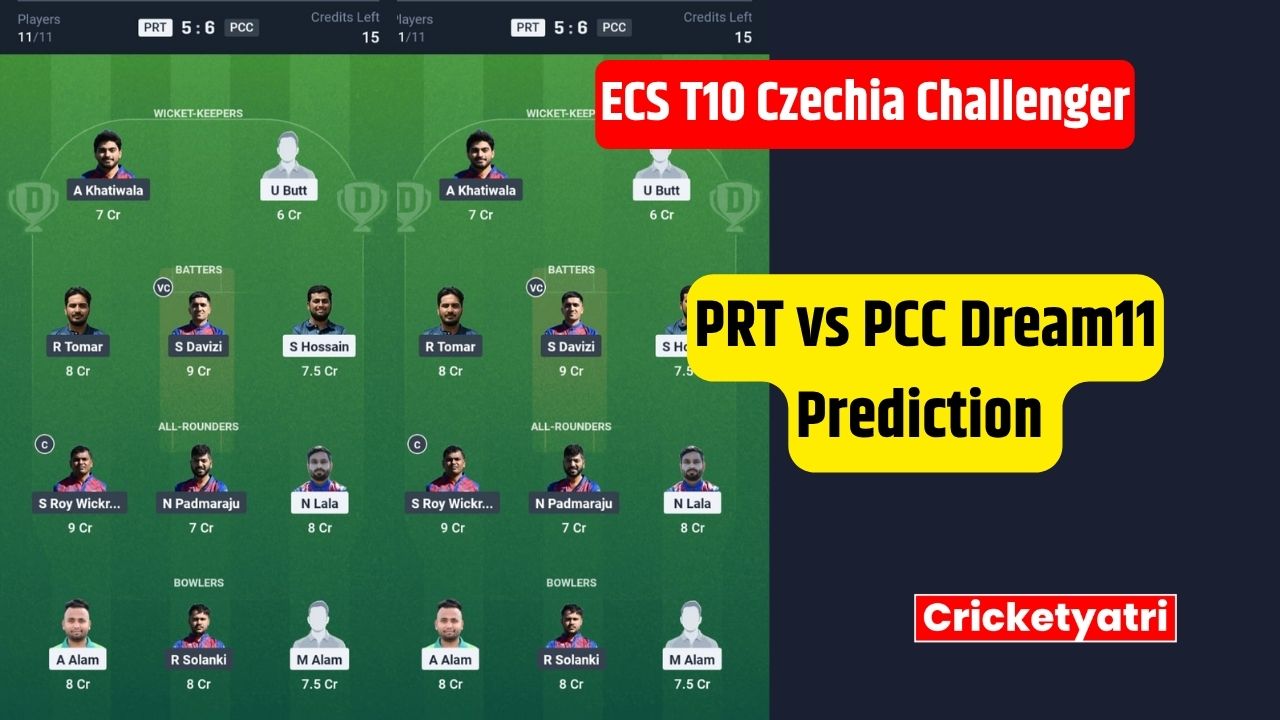 PRT vs PCC Dream11
