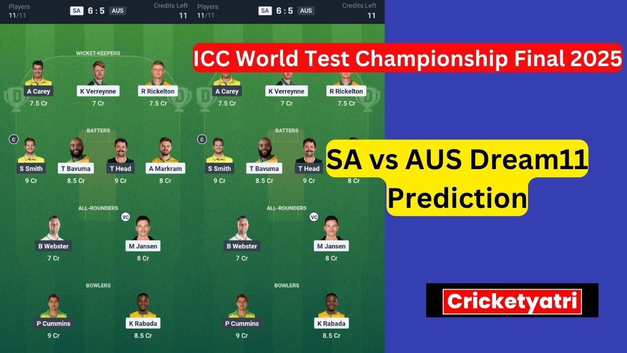 SA vs AUS Dream11