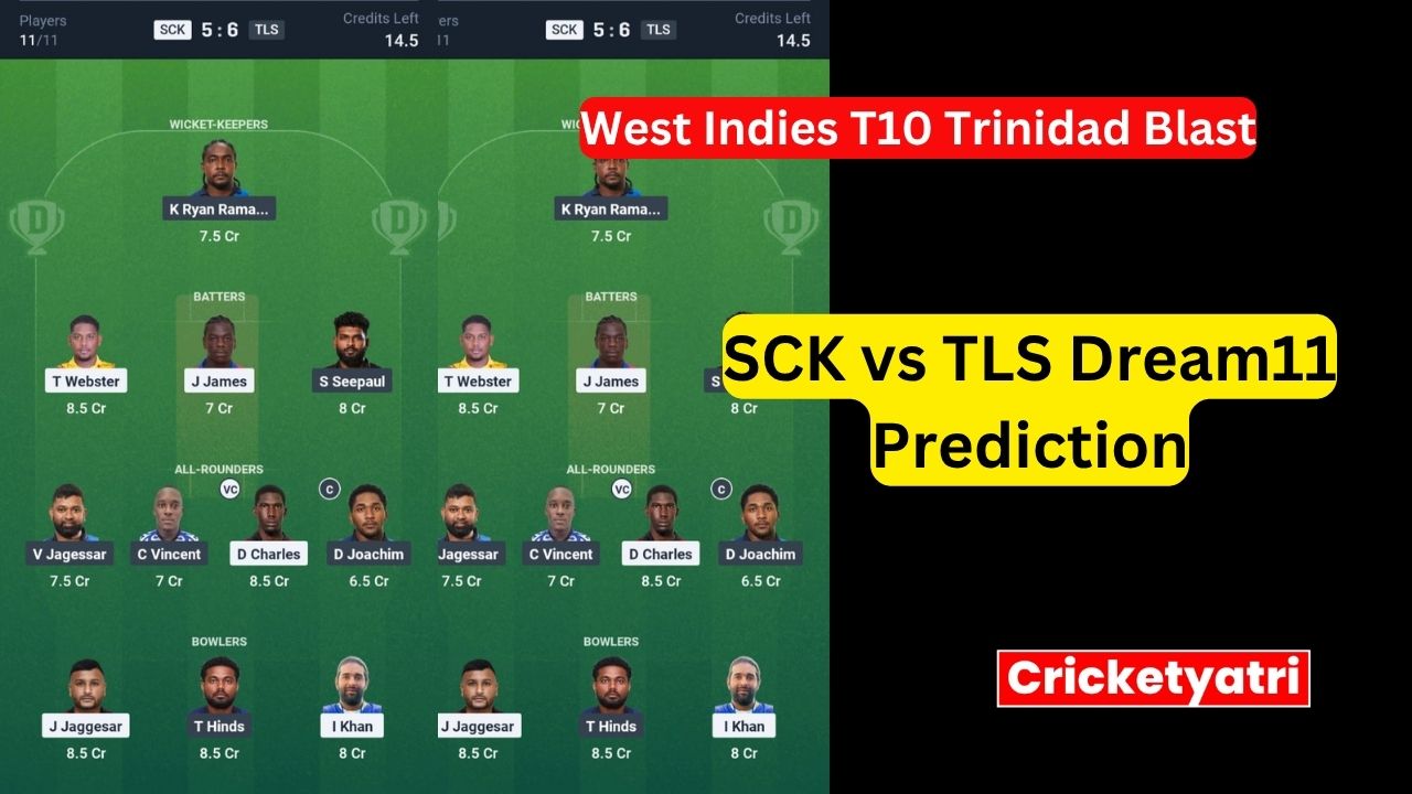 SCK vs TLS Dream11