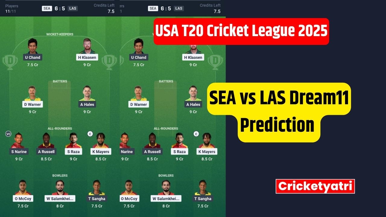 SEA vs LAS Dream11