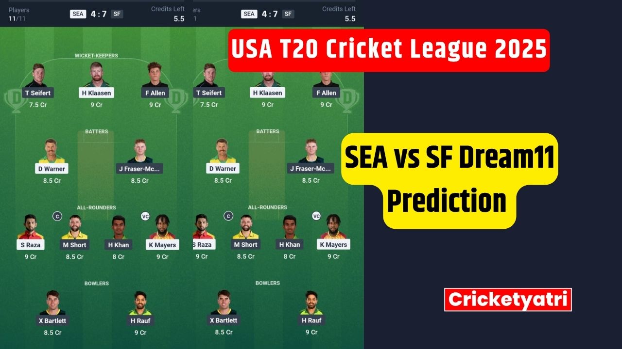 SEA vs SF Dream11