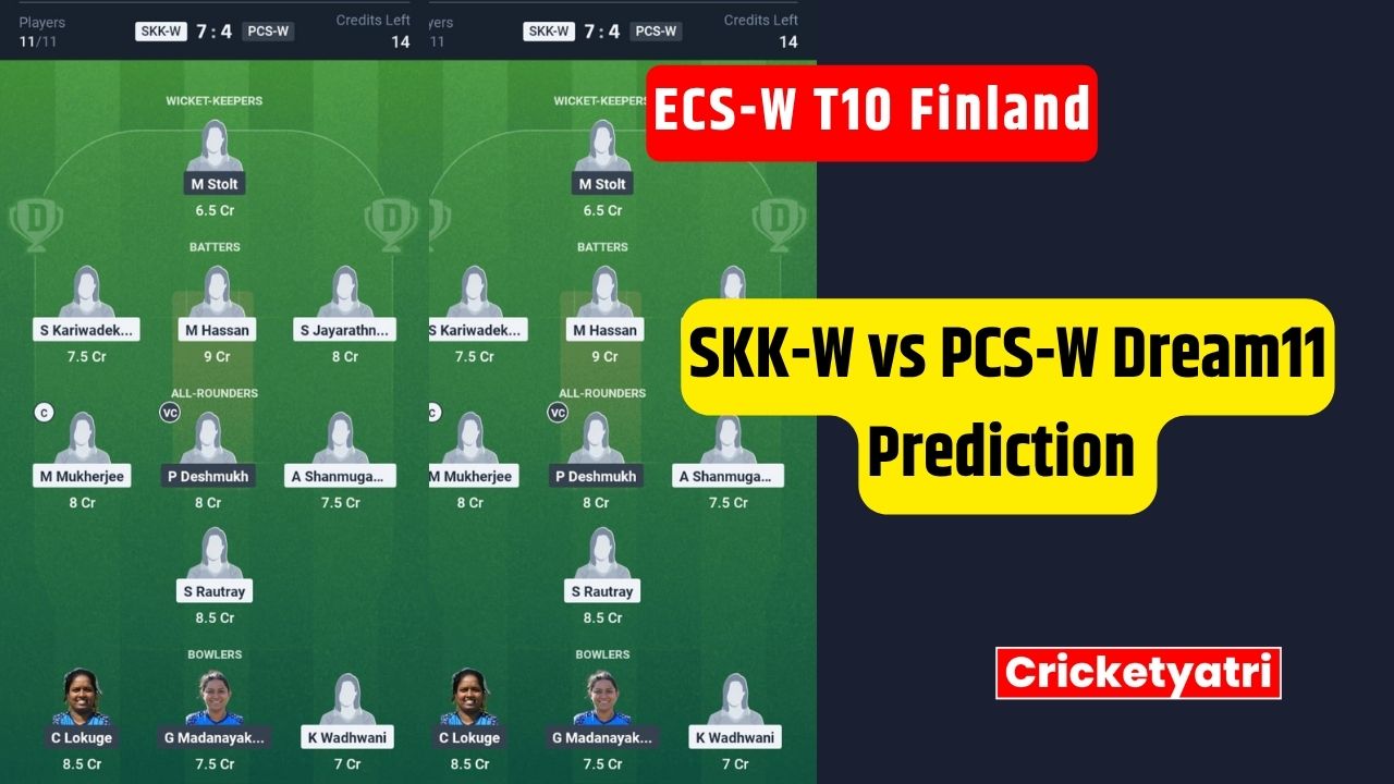 SKK-W vs PCS-W Dream11