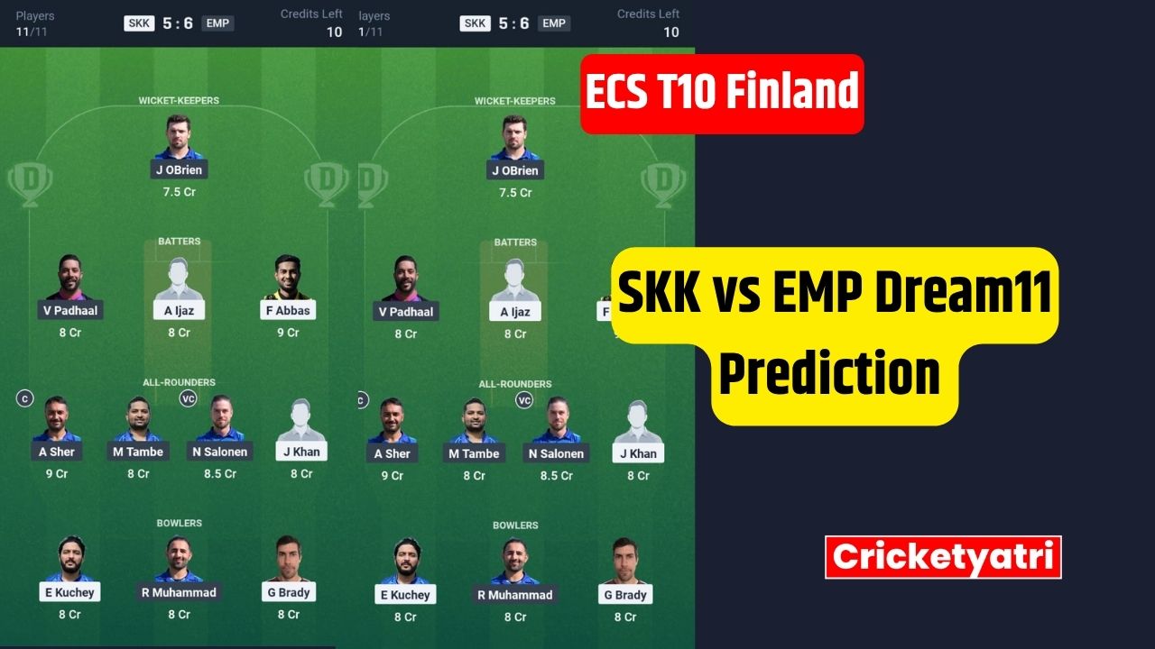 SKK vs EMP Dream11
